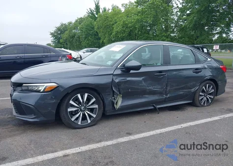 2022 Honda Civic Ex from USA, damaged, VIN 2HGFE1F73NH315899